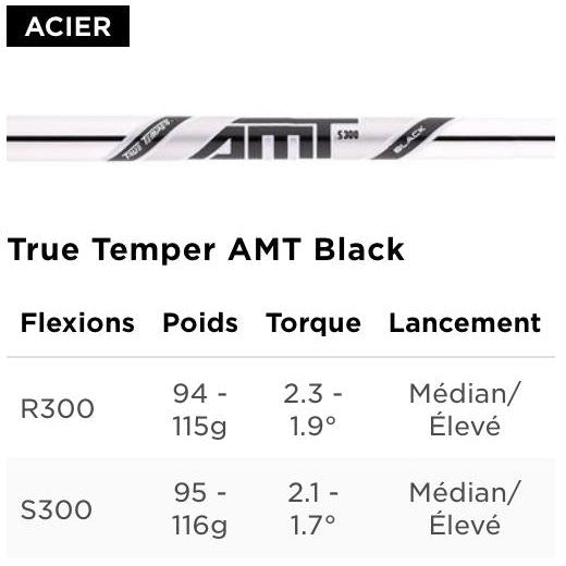 Titleist Série de Fers T200 shaft ACIER