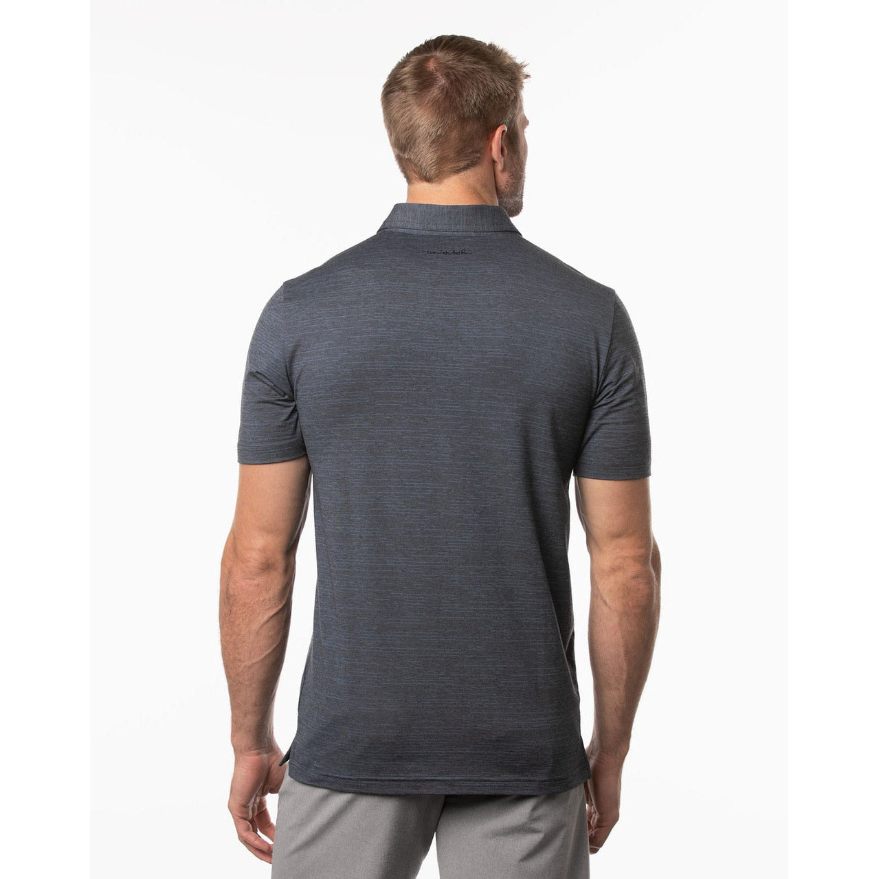 Travis Mathew polo Heater Vintage Indigo Black