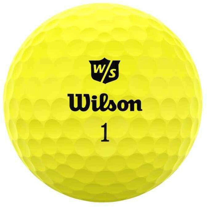 Wilson Balles Duo Optix Yellow (boite de 12) - Golf ProShop Demo
