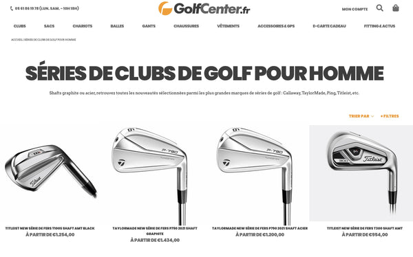 La sélection des meilleurs clubs de golf 2021