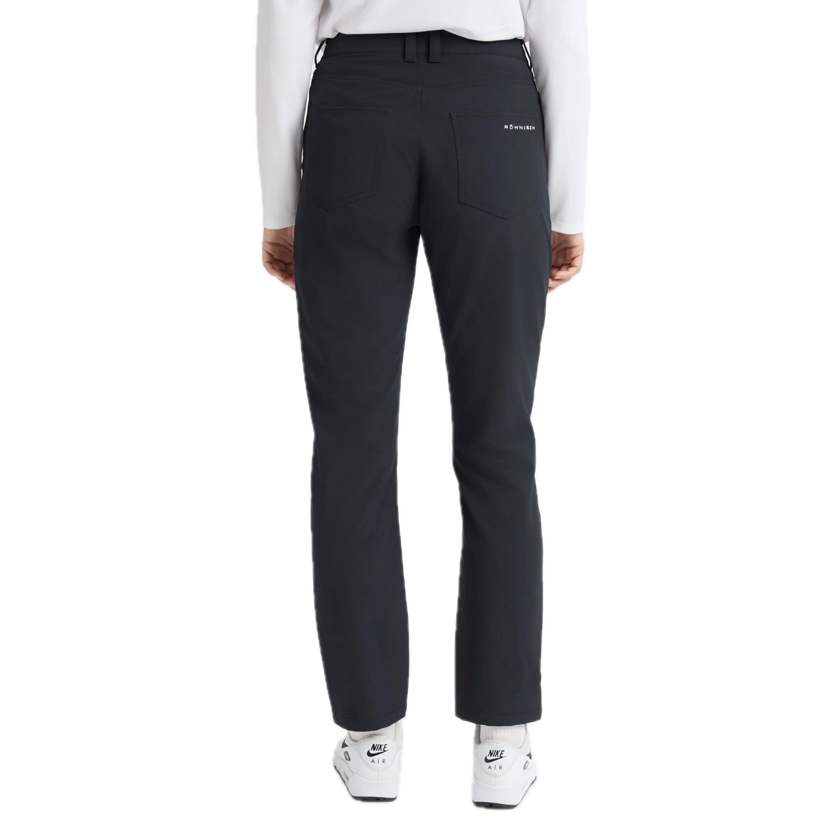 Röhnisch Pantalon Hiver Femme Chie Brushed Pant 30 Noir