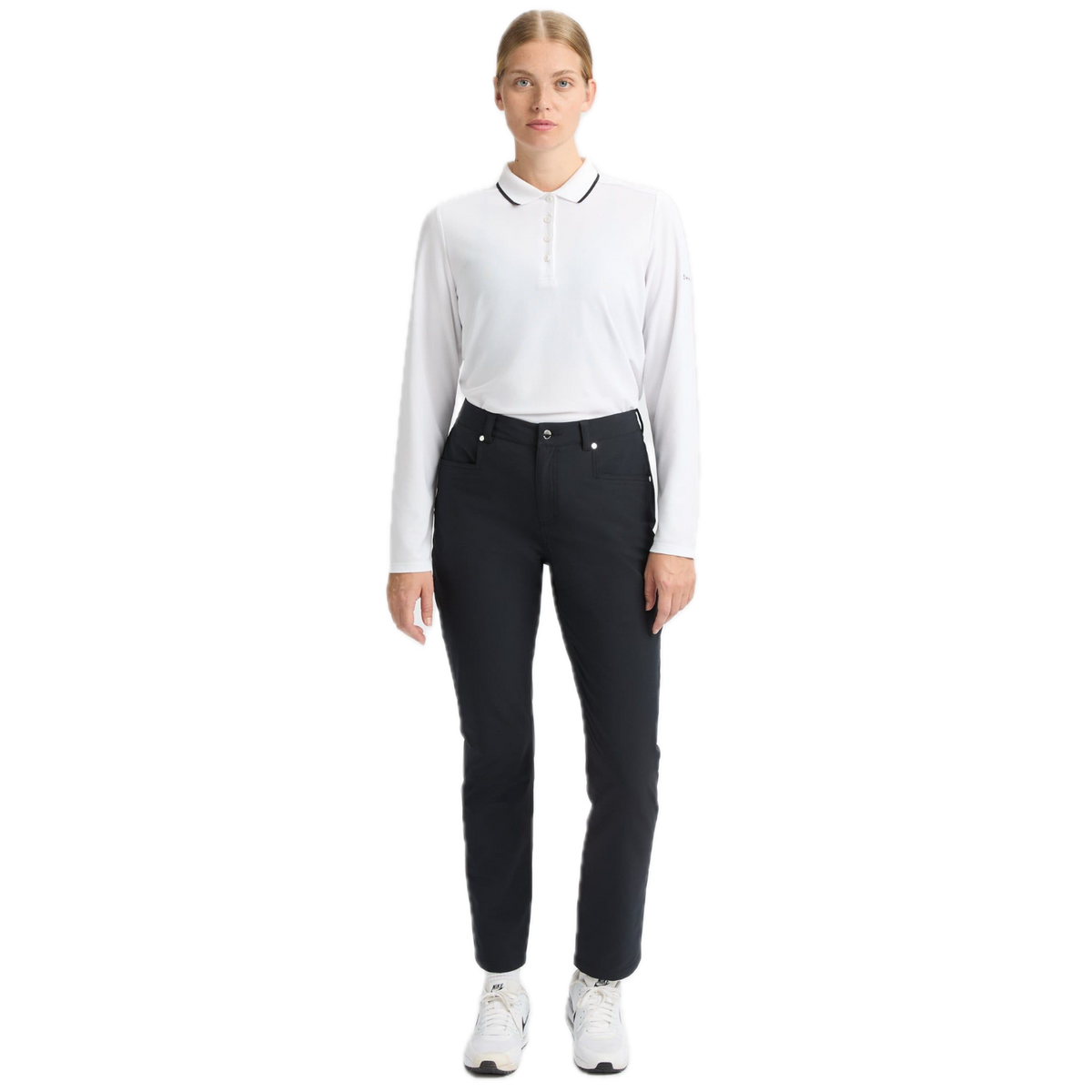 Röhnisch Pantalon Hiver Femme Chie Brushed Pant 30 Noir
