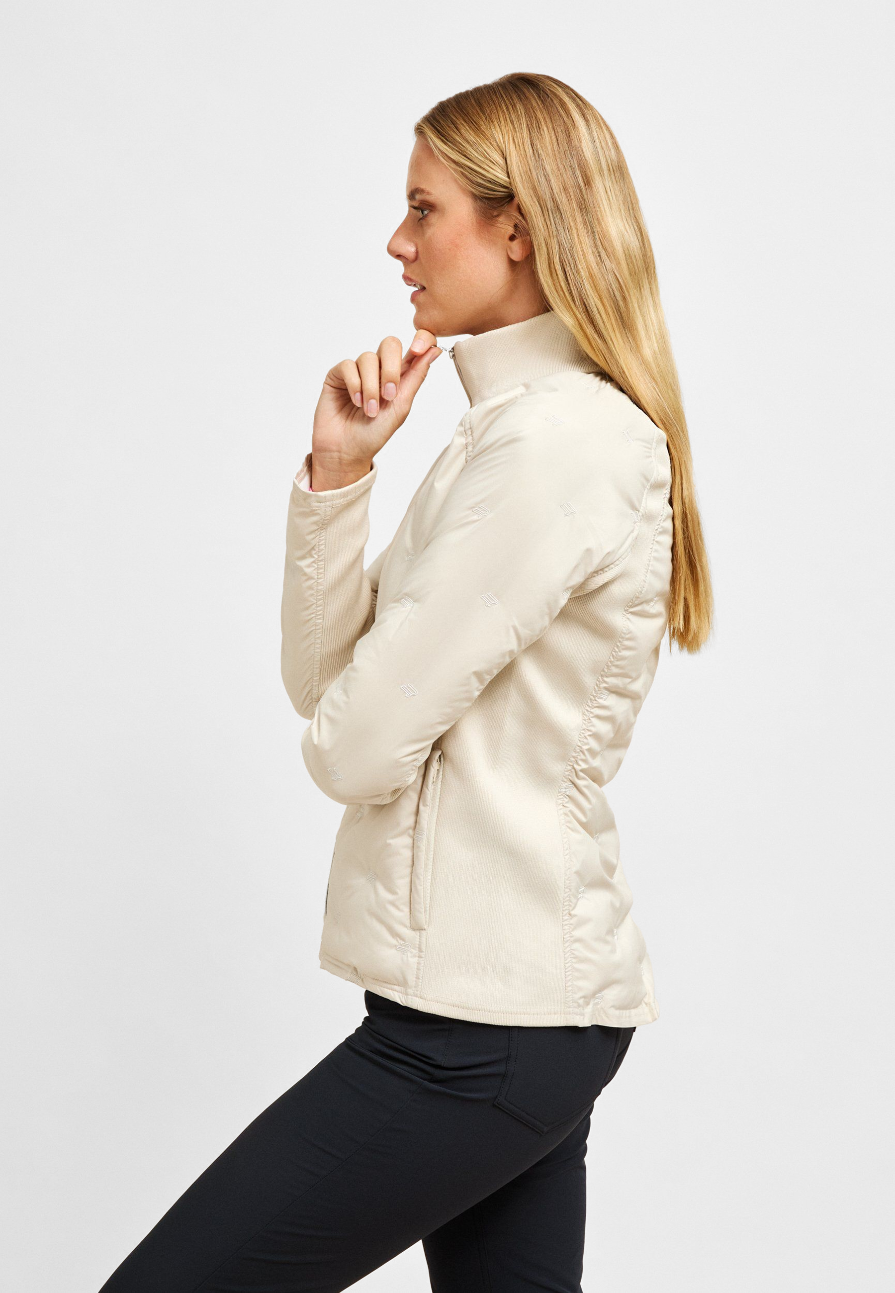 Rohnisch veste Padded Windbreaker Oatmeal