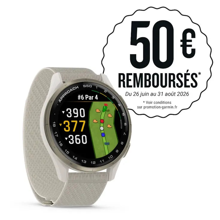 Garmin Approach S50 - GolfCenter.fr