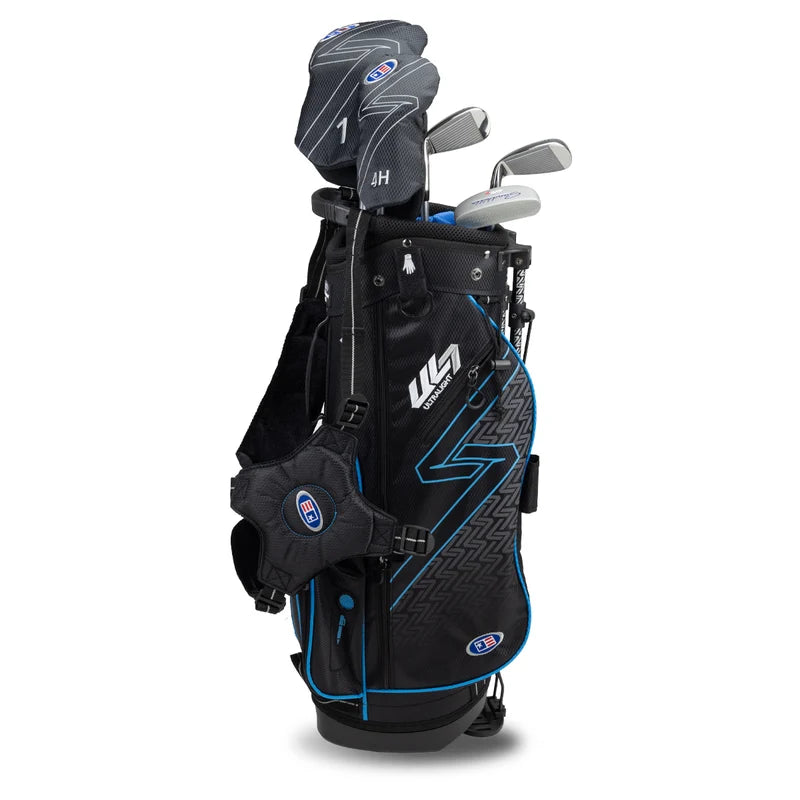 U.S. Kids Golf Pack 5 clubs UL7-48 (122-130 cm) Noir / Turquoise
