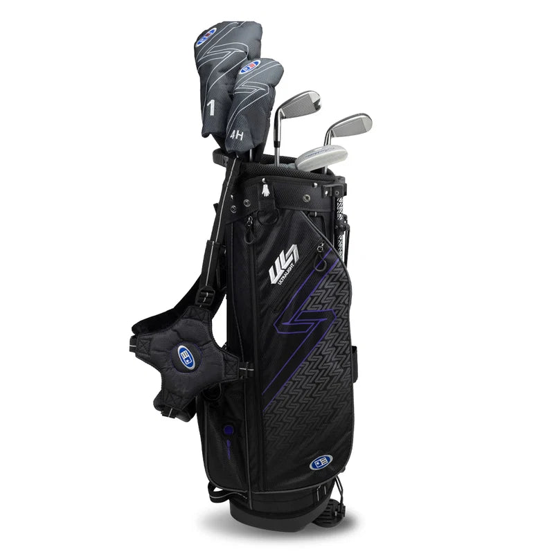 U.S. Kids Golf Pack 5 clubs UL7-54 (137-145 cm) Noir / Violet