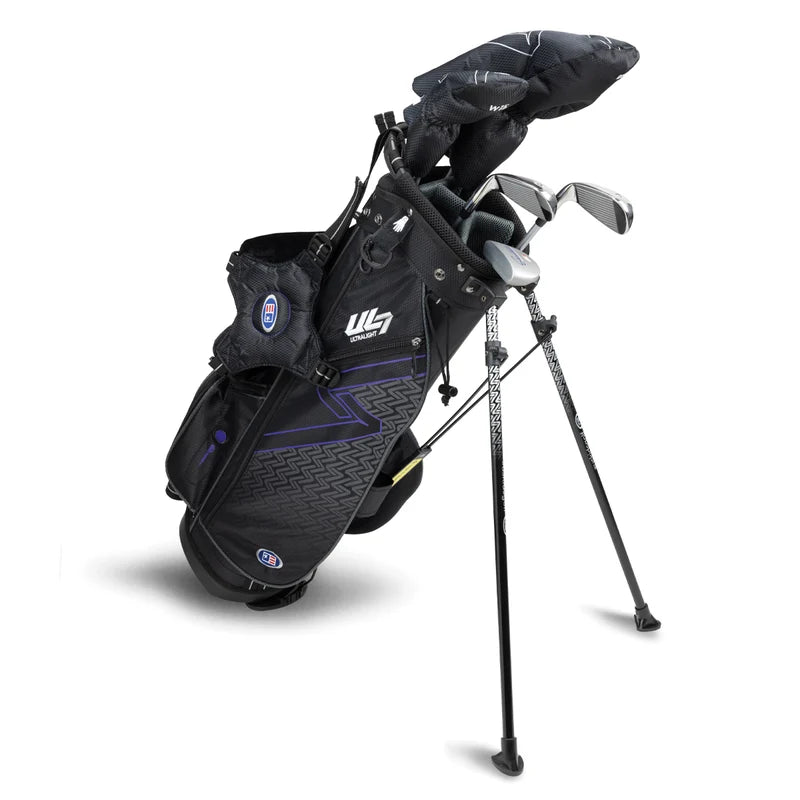 U.S. Kids Golf Pack 5 clubs UL7-54 (137-145 cm) Noir / Violet