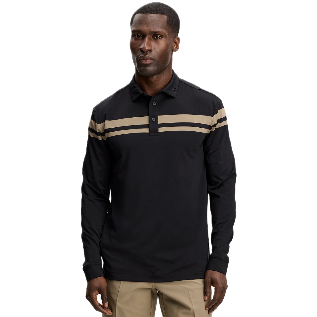 J.Lindeberg Polo Manches Longues Kenny Stripe