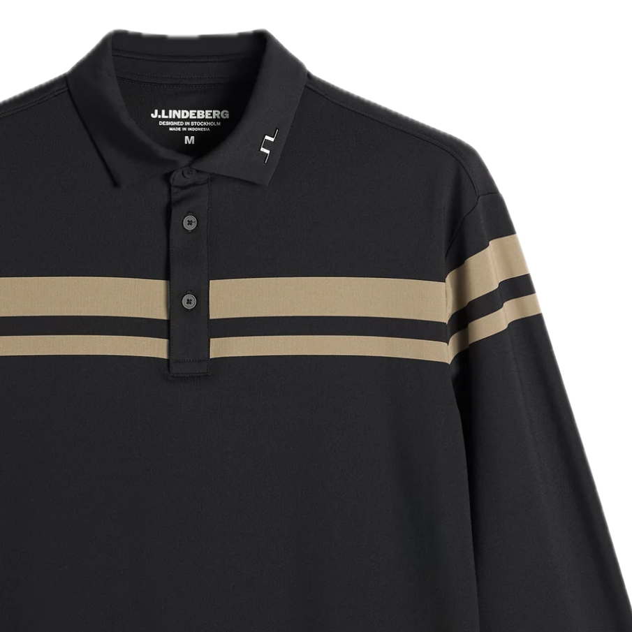 J.Lindeberg Polo Manches Longues Kenny Stripe