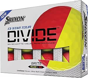 Srixon Q star Tour DIVIDE Jaune ROUGE - GolfCenter.fr
