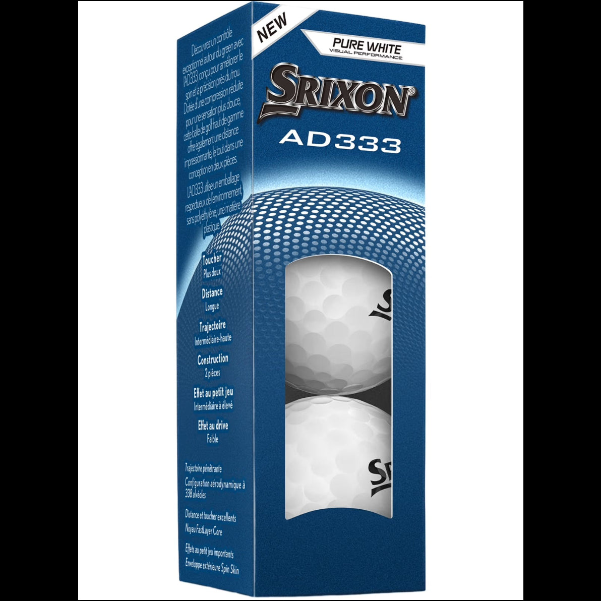 Srixon AD333 Logotées - GolfCenter.fr