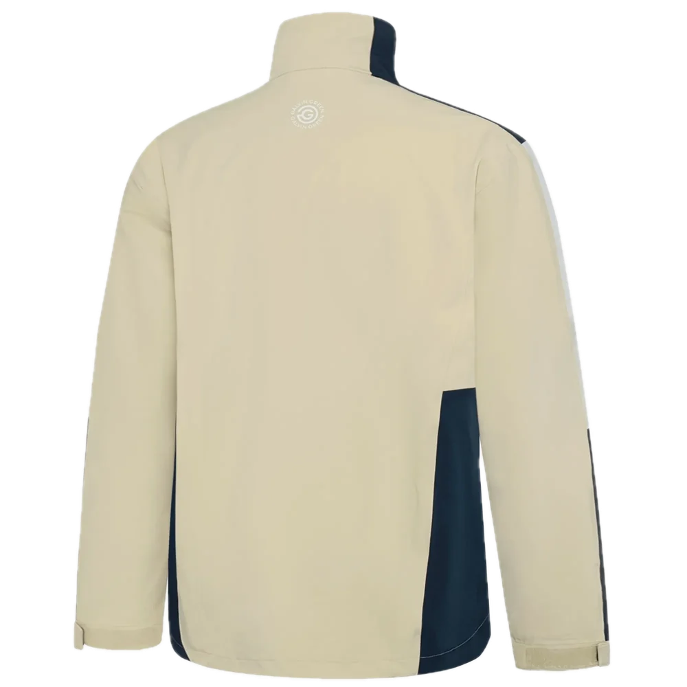 Galvin Green Veste de Pluie Arlo Sable / Marine / Blanc