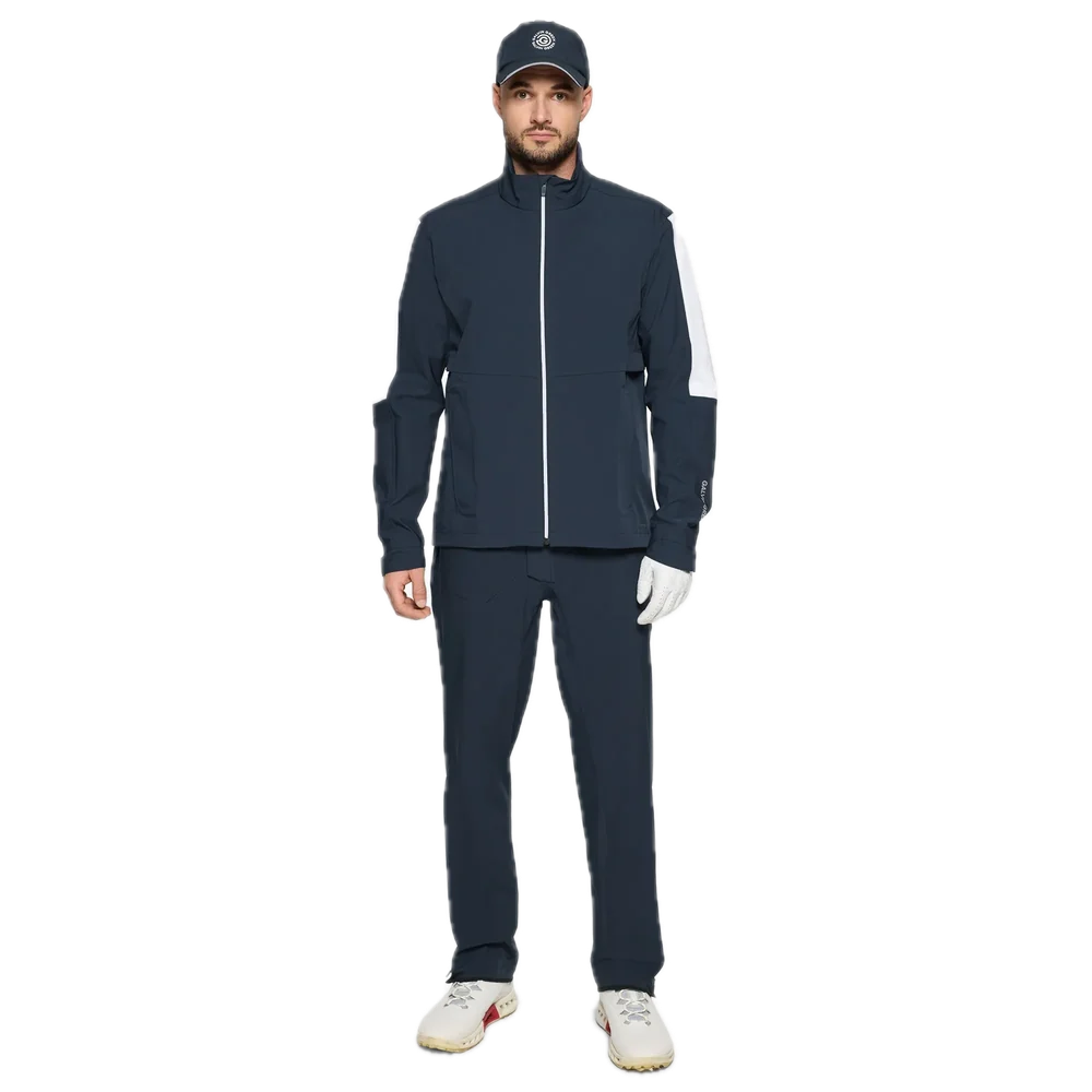 Galvin Green Veste de Pluie Arlo Marine / Blanc