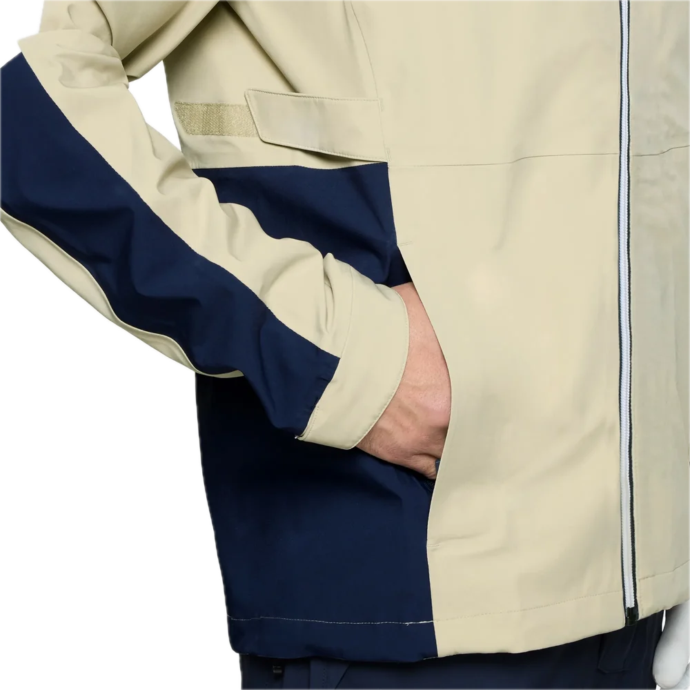 Galvin Green Veste de Pluie Arlo Sable / Marine / Blanc