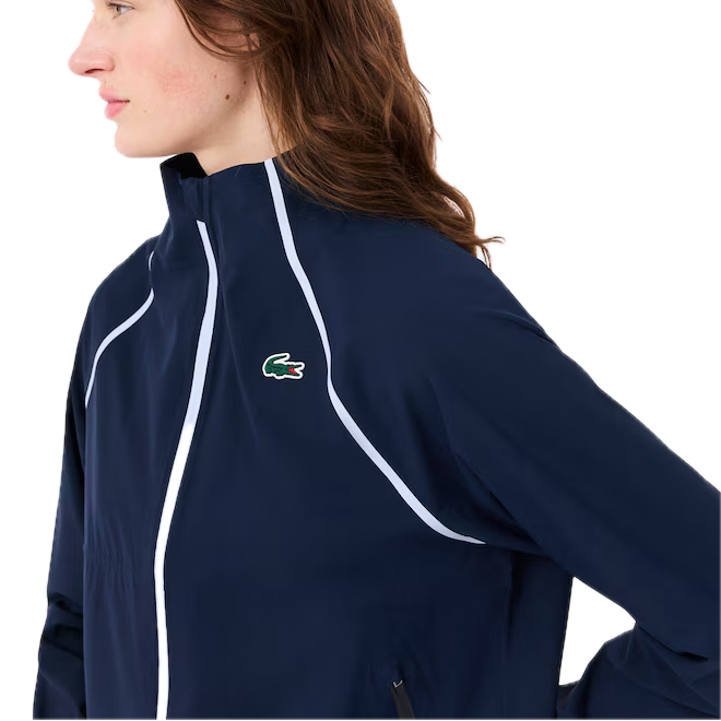 Lacoste Veste de pluie Golf imperméable stretch Bleu Nuit