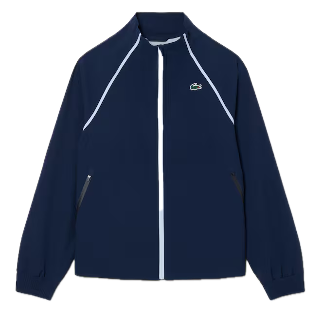 Lacoste Veste de pluie Golf imperméable stretch Bleu Nuit