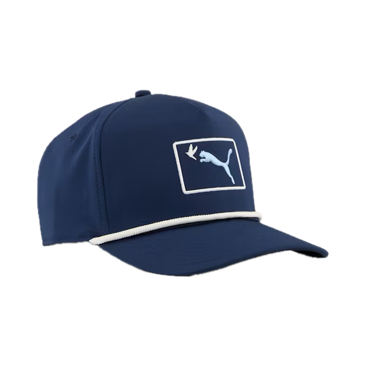 PUMA Casquette Chasing Birdies Rope Bleu Marine