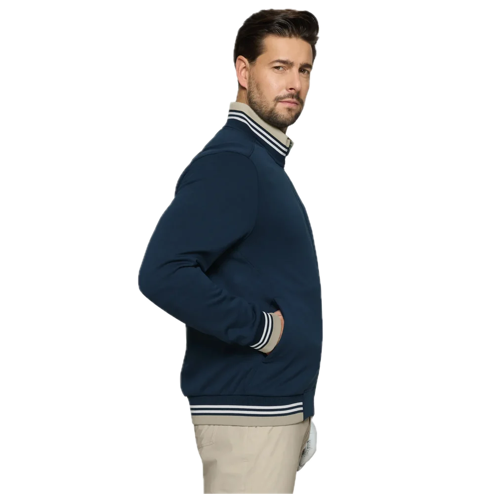Galvin Green Pull Daniel Sable / Marine / Blanc