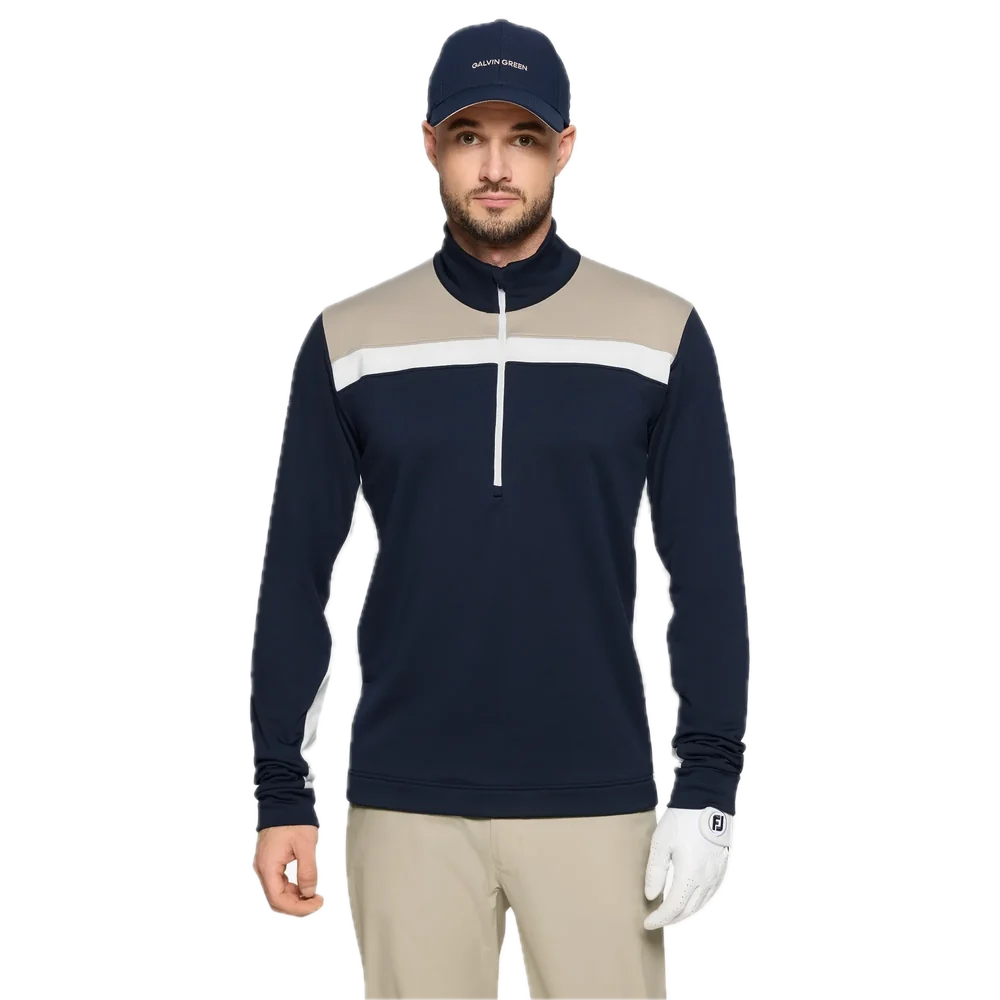 Galvin Green Pull Dean Sable / Marine / Blanc