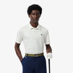 Polo de golf Lacoste de corte regular con estampado UV UPF50