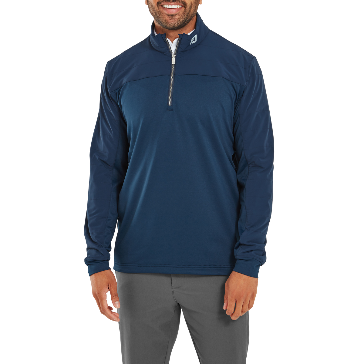 FootJoy Pullover Hybride ThermoSeries Bleu Marine
