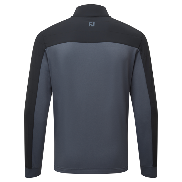 FootJoy Pullover Hybride ThermoSeries Noir Gris Charbon
