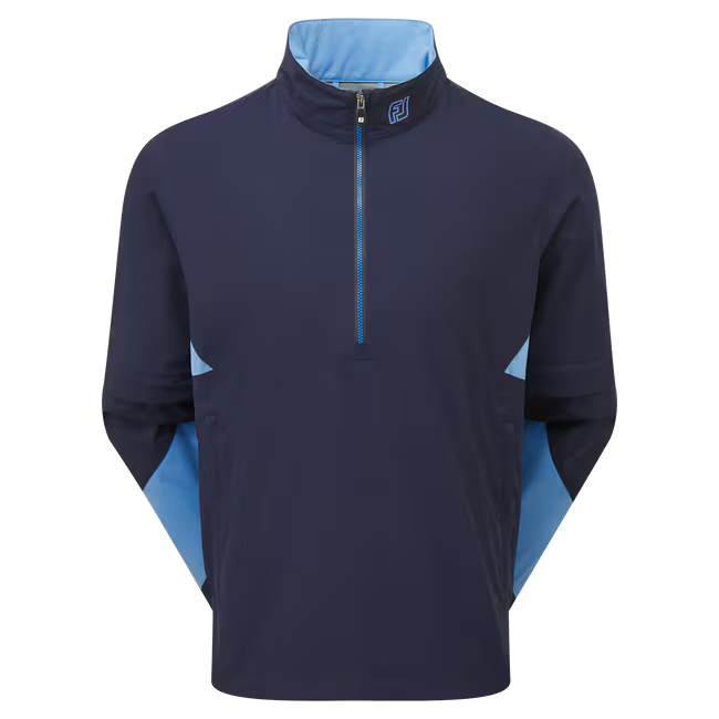 FootJoy Veste déperlante HydroLite X Bleu Marine / Bleu - GolfCenter.fr