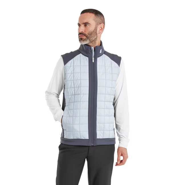FootJoy Veste sans manche légère isolante ThermoSeries Gris Anthracite / Gris
