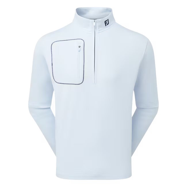 FootJoy Pullover Texturé ThermoSeries Gris Brume