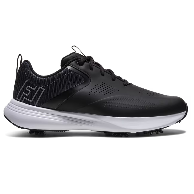 FootJoy Chaussures de Golf Qualifier Noir / Blanc / Gris Acier