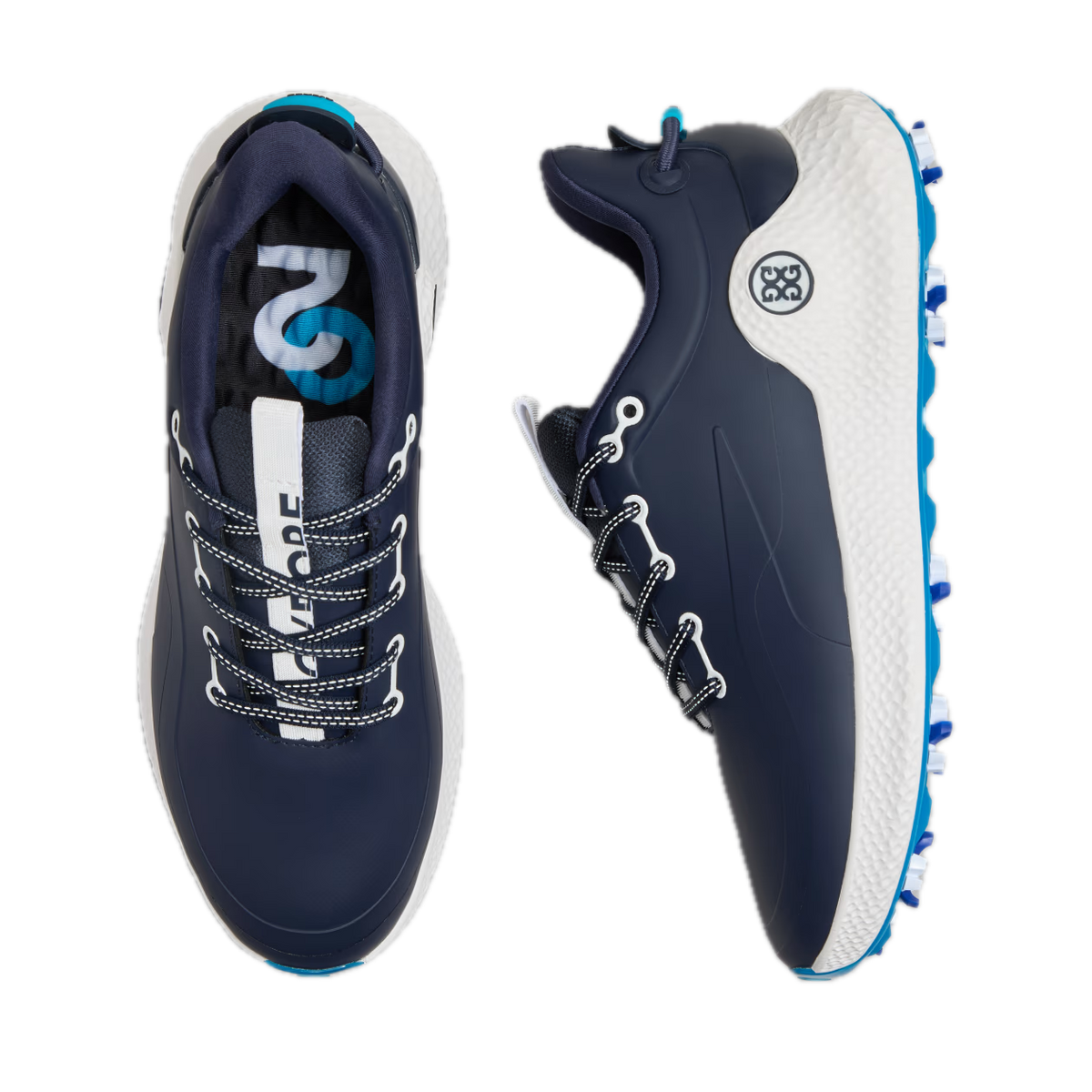 G/FORE Chaussures MG4+ O2 G/Lock Marine / Blanc / Bleu