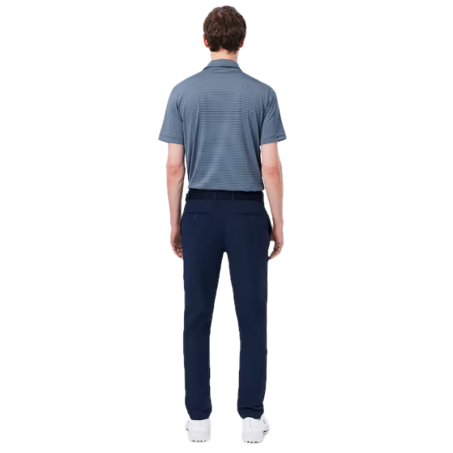 Lacoste Pantalon Golf slim fit isolant hydrofuge Bleu Nuit