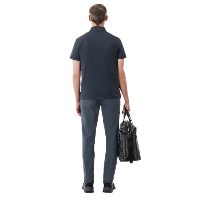Lacoste Pantalon Commuter slim fit stretch Gris Foncé