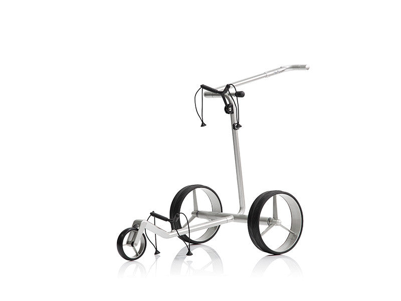 JuStar Carbon Light chariot électrique avec accessoires offerts - GolfCenter.fr