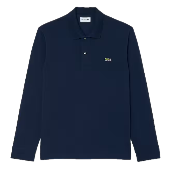 Lacoste Polo L.12.12 LIGHT manches longues classic fit Bleu Nuit