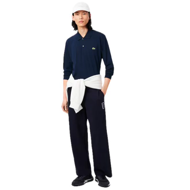 Lacoste Polo L.12.12 LIGHT manches longues classic fit Bleu Nuit