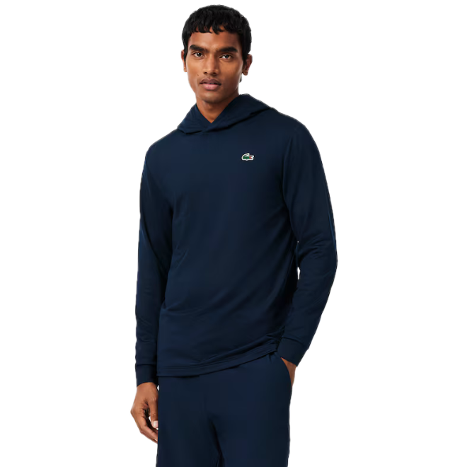 Lacoste Sweatshirt à capuche Golf Ultra Dry Bleu Nuit