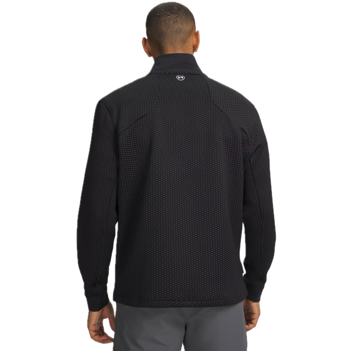 Under Armour Haut 1/2 Zip Drive Pro Hybrid Noir