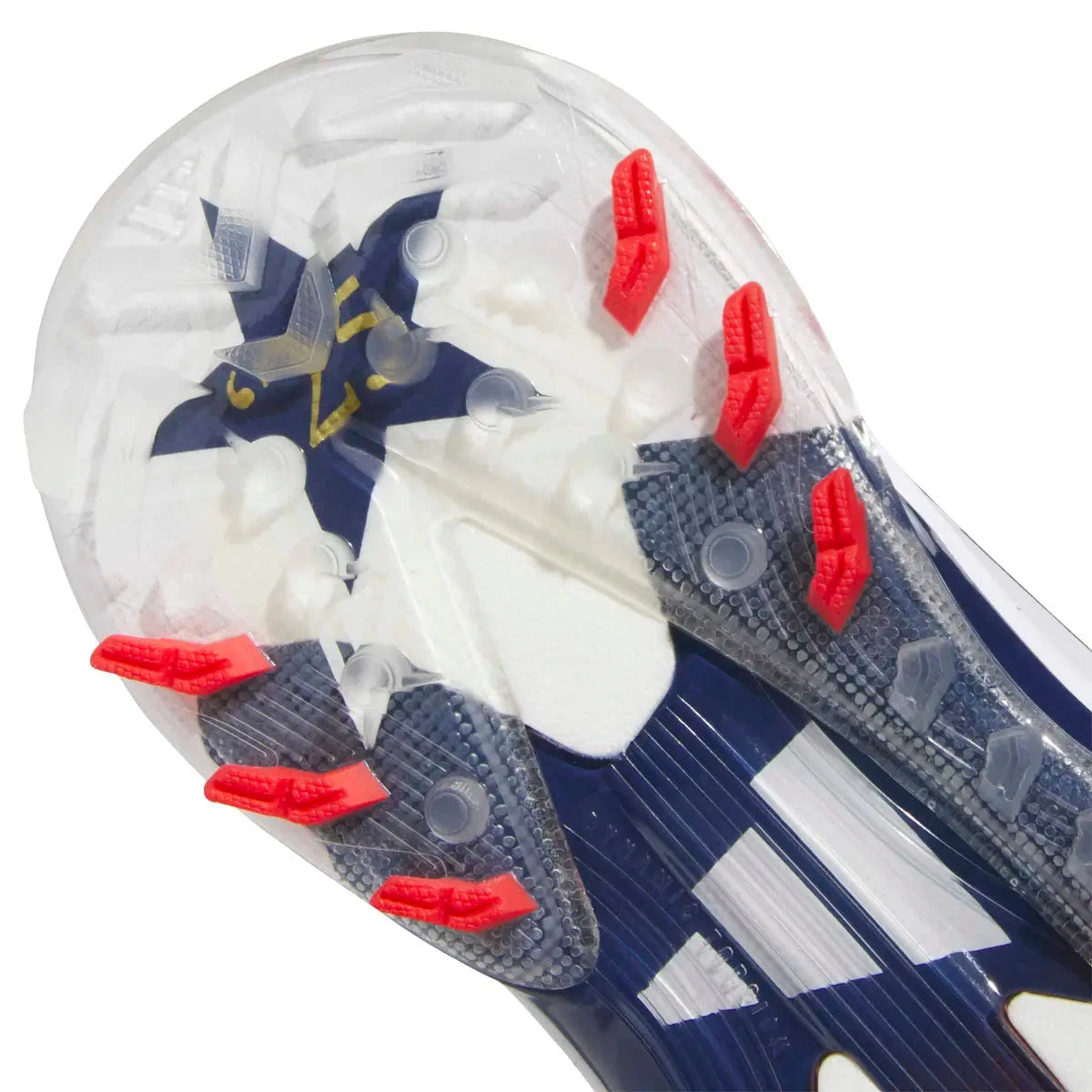 Adidas chaussure de golf ADIZERO white dark blue red