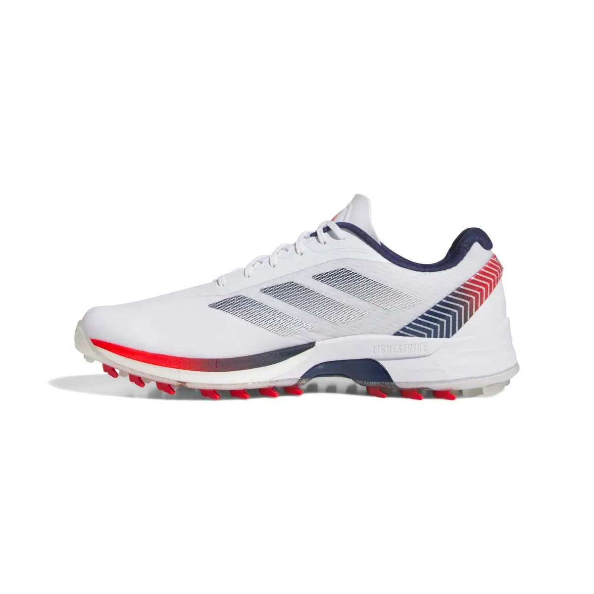 Adidas chaussure de golf ADIZERO white dark blue red