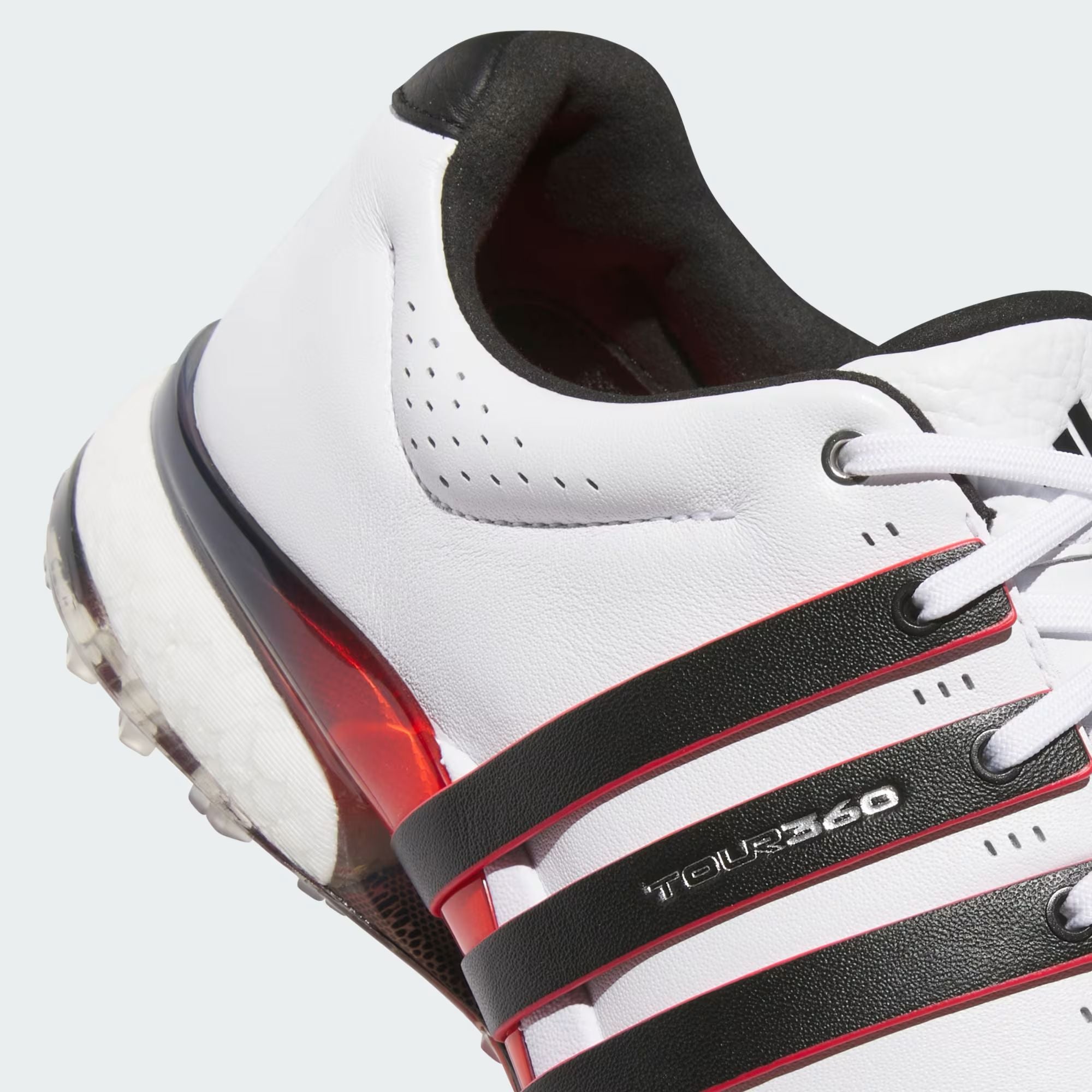 ADIDAS Chaussure de golf Tour 360 SL Blanche Black Red