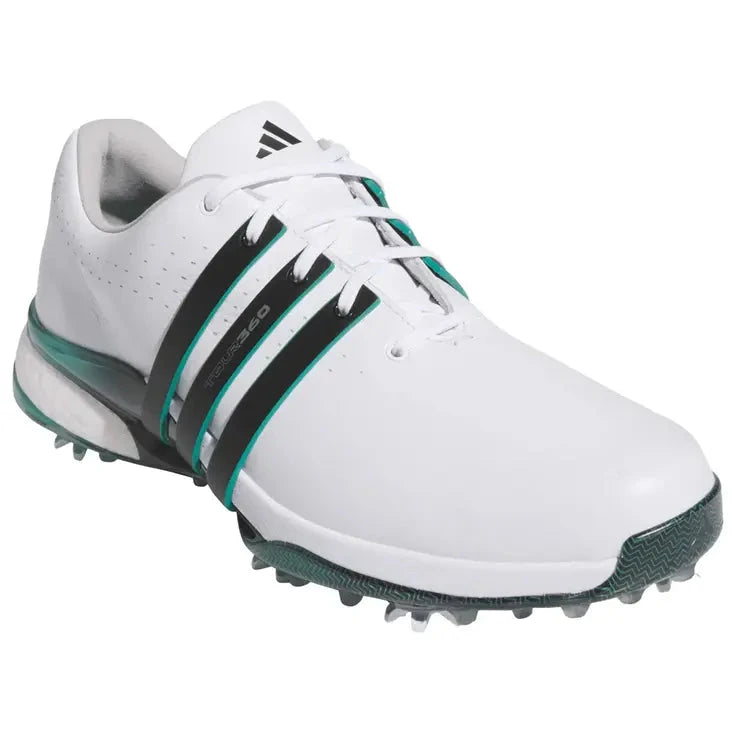 Adidas Chaussure de golf Tour 360 white black green