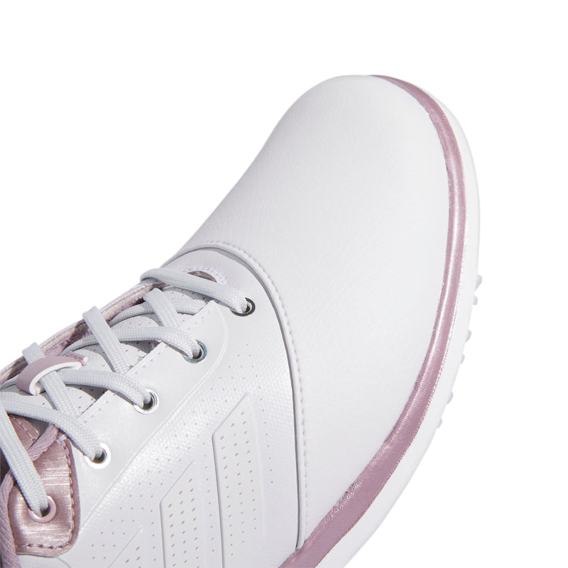 ADIDAS Chaussures de golf ALPHAFLEX SL 24 white pink Chaussures femme Adidas