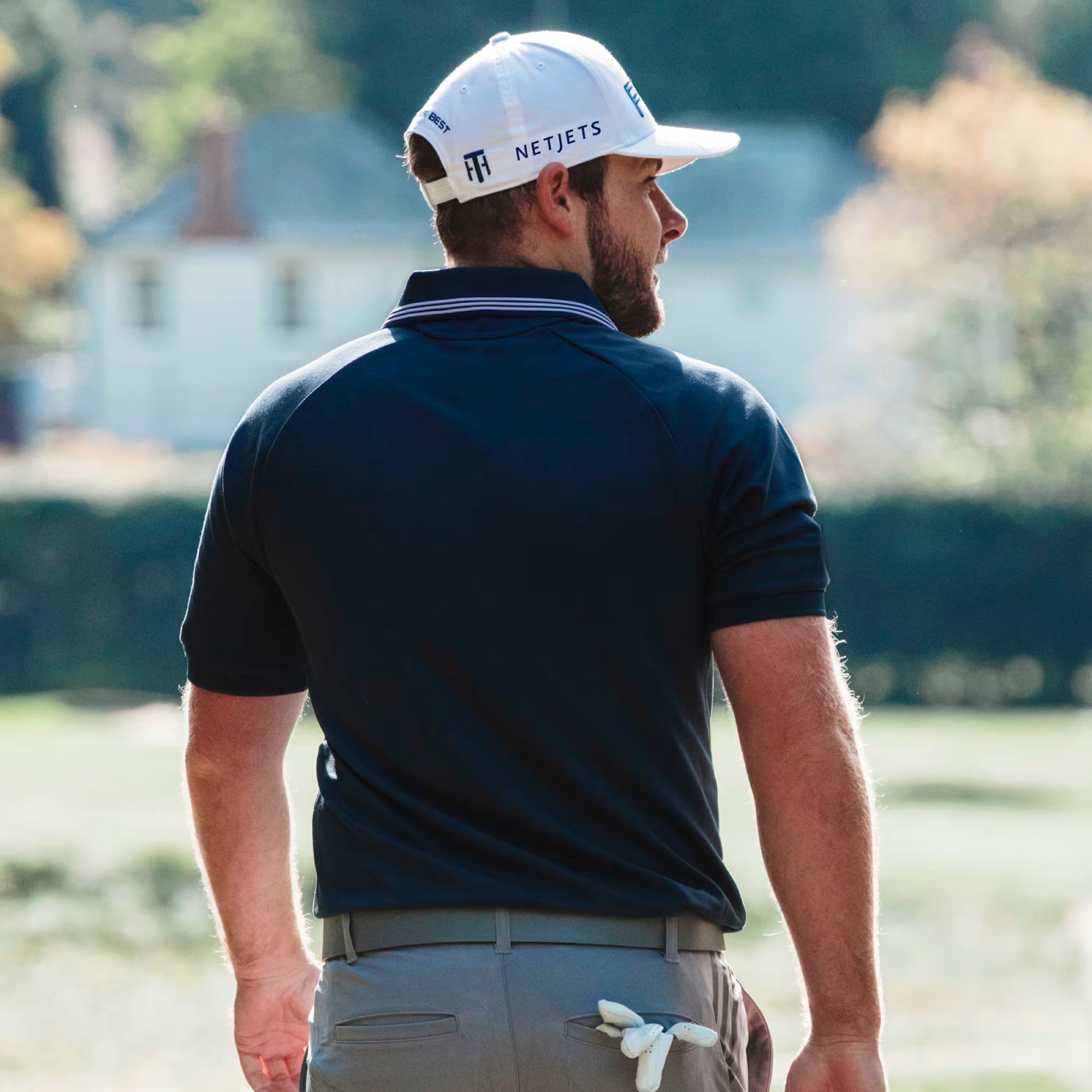 Adidas Golf Polo Go to Pique Navy