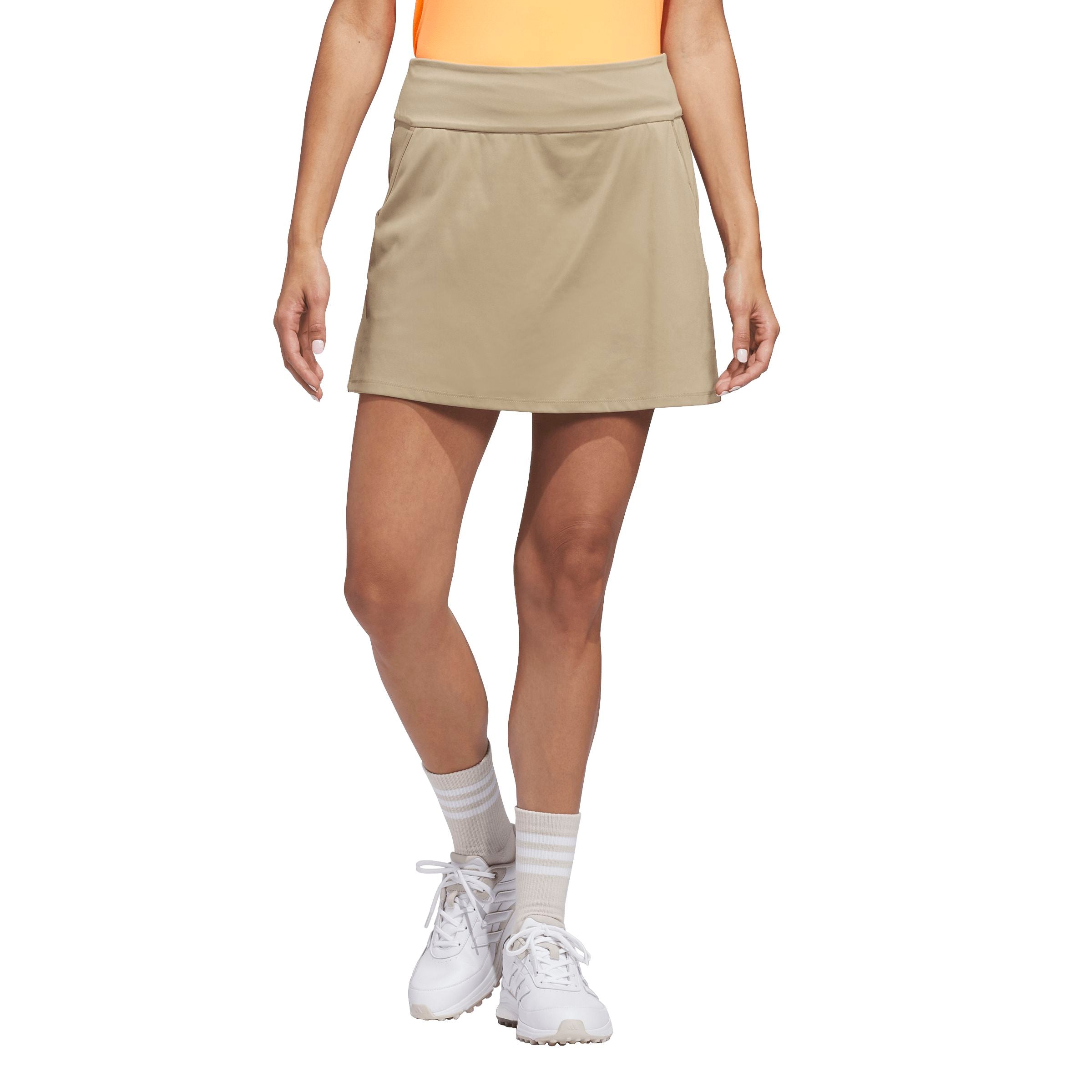 Adidas Jupe Short Maille Unie ULTIMATE365 Beige