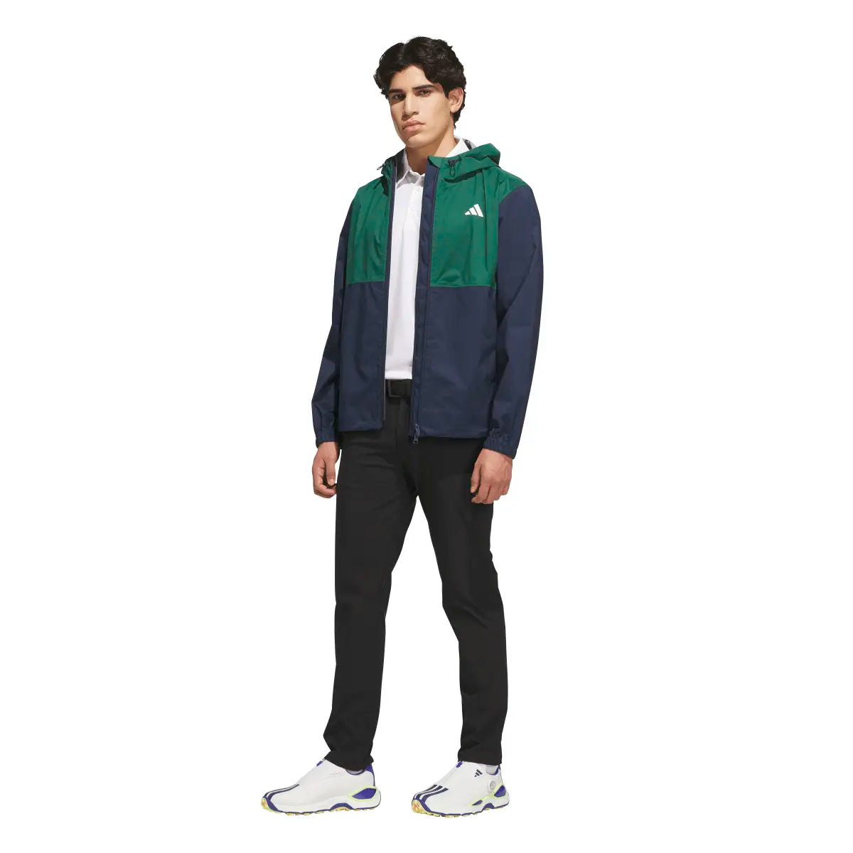 Adidas Veste Zip Intégral Climaproof Ultimate365 Vert / Bleu