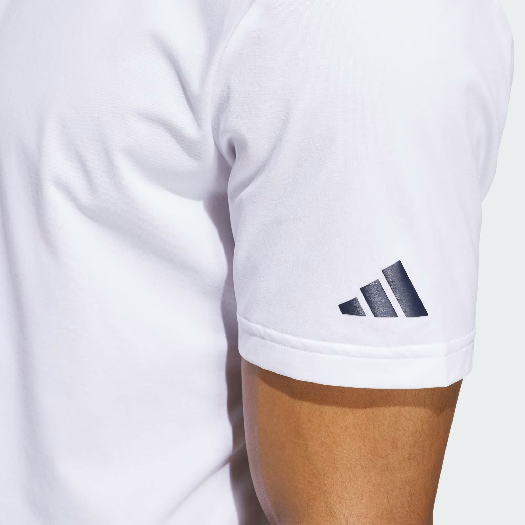 Adidas Polo BEYOND TWISTKNIT blanc