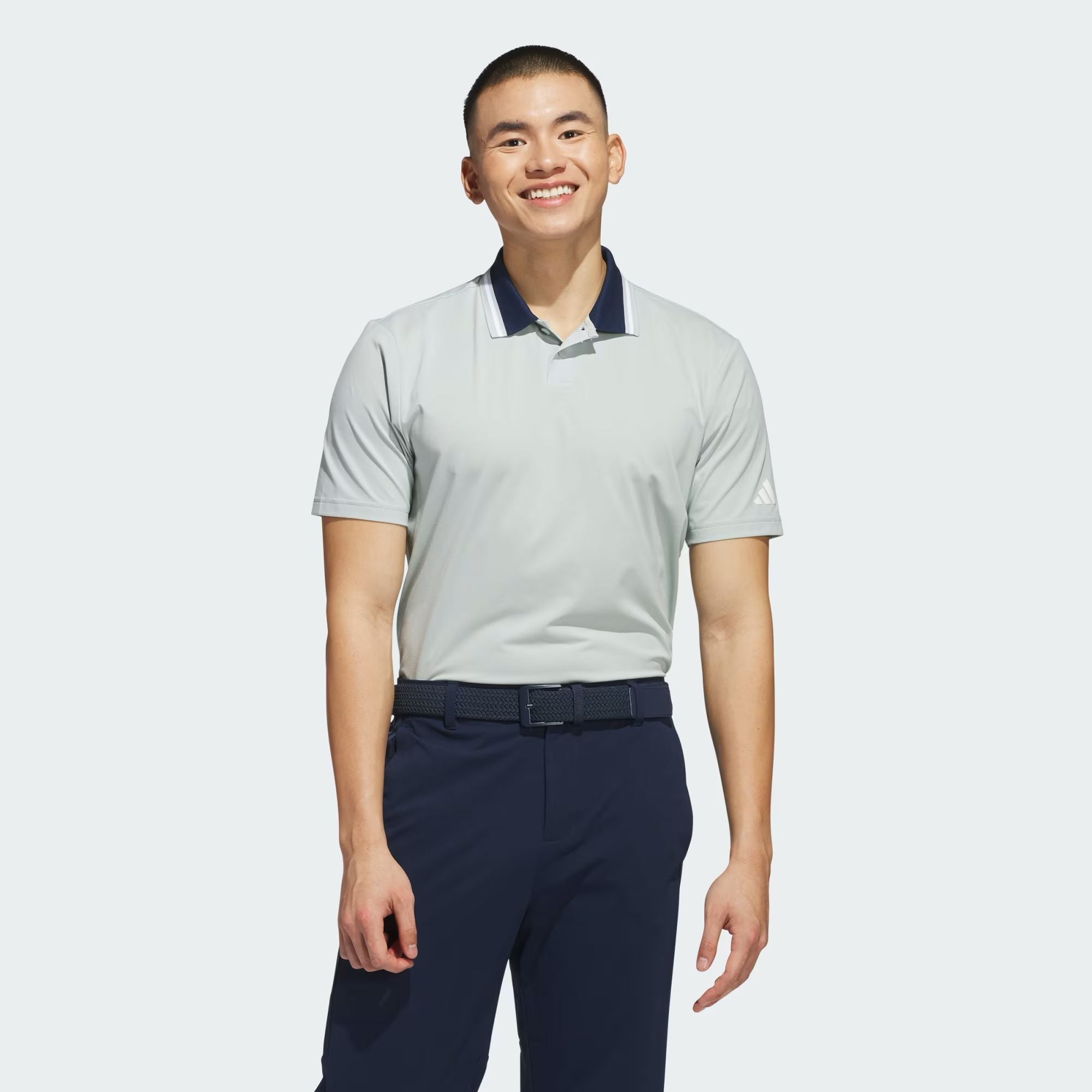 Adidas Polo BEYOND TWISTKNIT wonder Silver