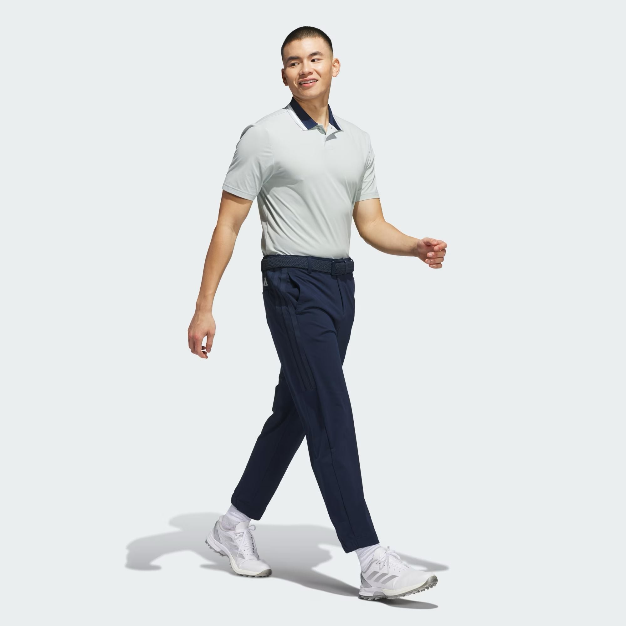 Adidas Polo BEYOND TWISTKNIT wonder Silver
