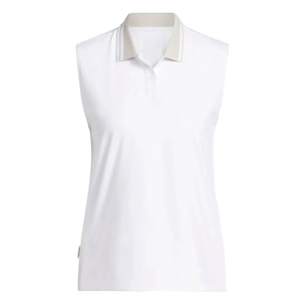 Adidas Polo de golf sans manches TWISTKNIT BEYOND THE COURSE - GolfCenter.fr